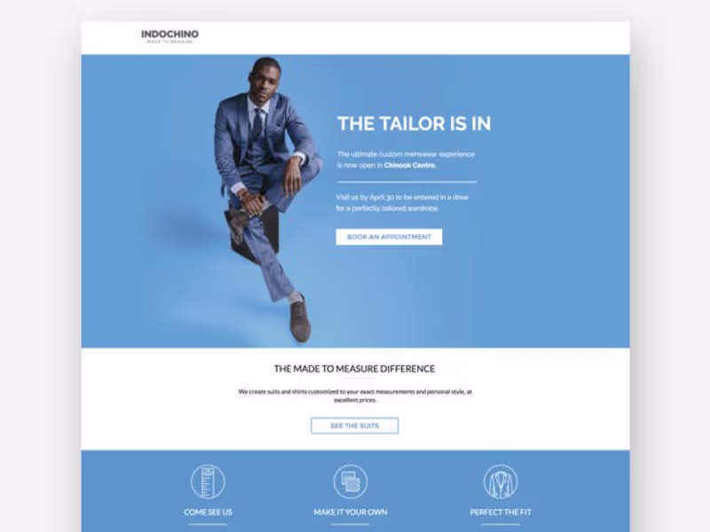 Cover image for I will design an attractive landing page that catches attention