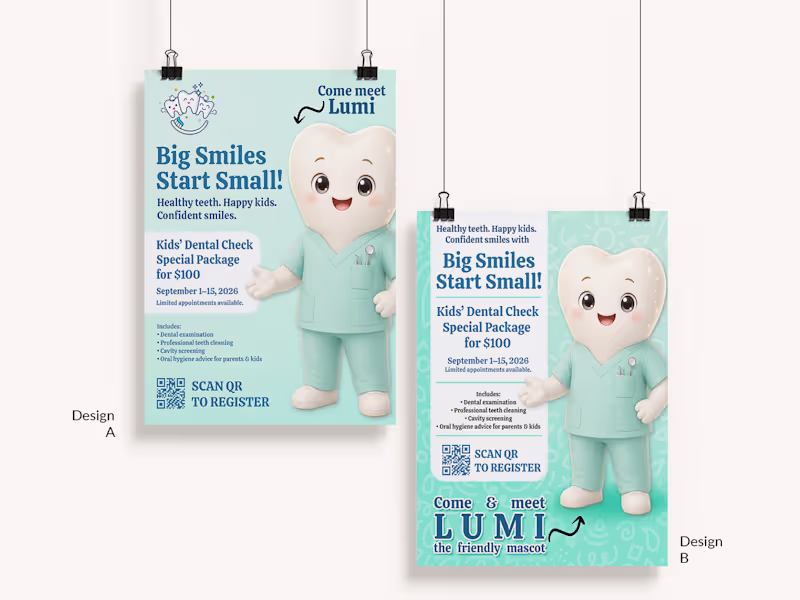 Cover image for I designed a kids-focused dental