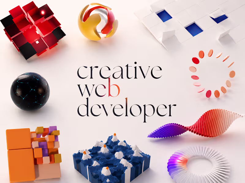 Cover image for Creative Web Development
