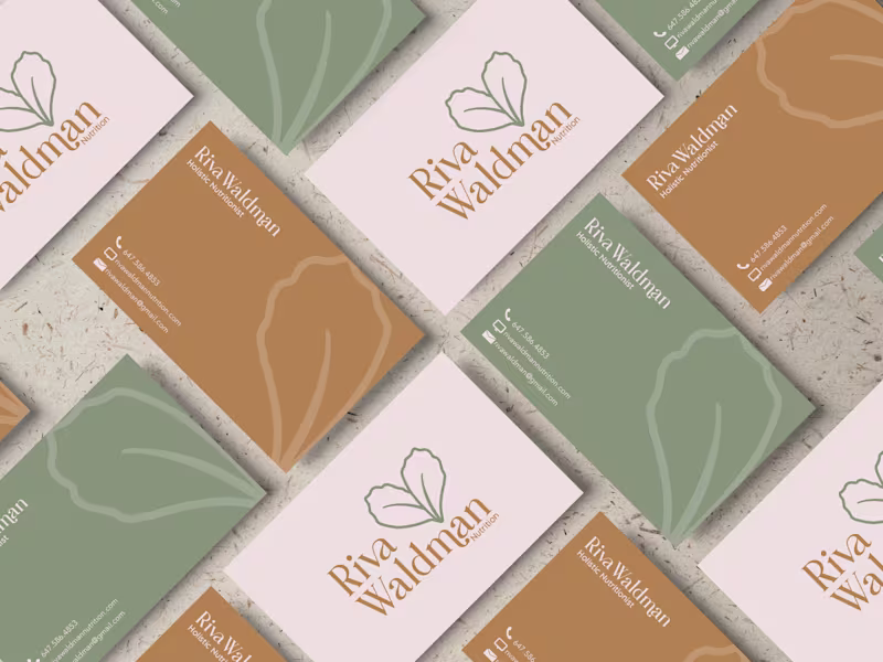 Cover image for Nutritionist Identity / Where wellness meets warmth