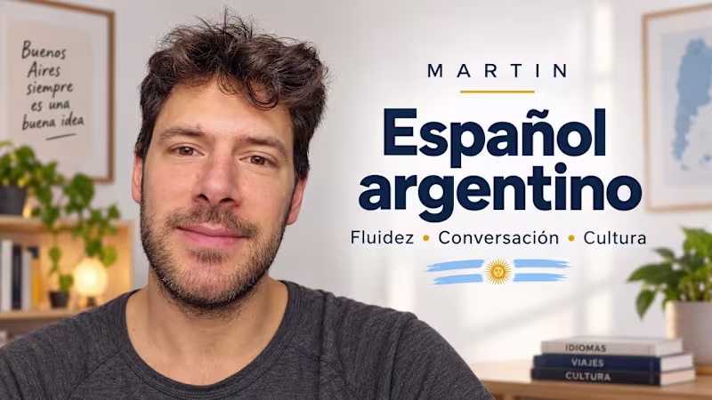 Cover image for Argentine Spanish & Rioplatense Conversation Package