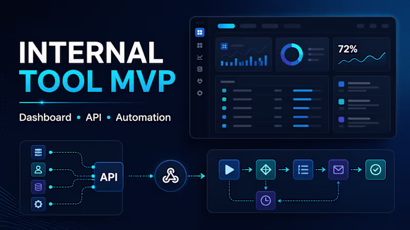 Cover image for Internal Dashboard + API Automation MVP