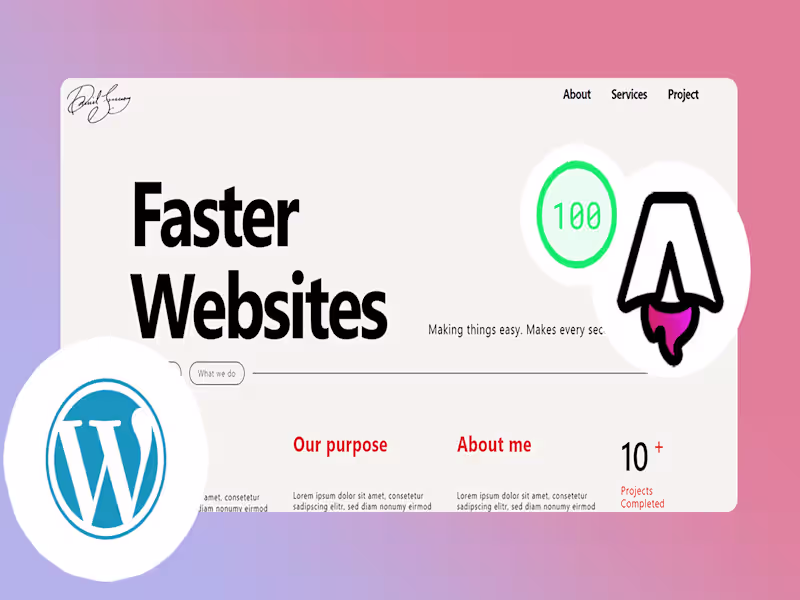 Cover image for Creating a fast Astro Website