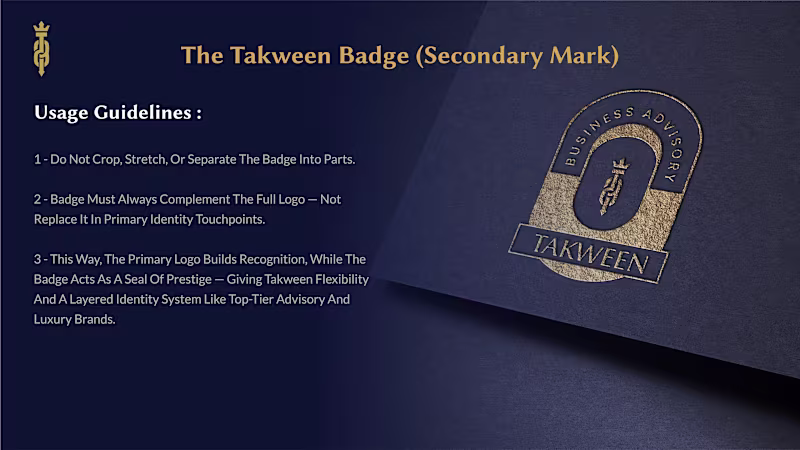 Cover image for Takween Advisory Branding