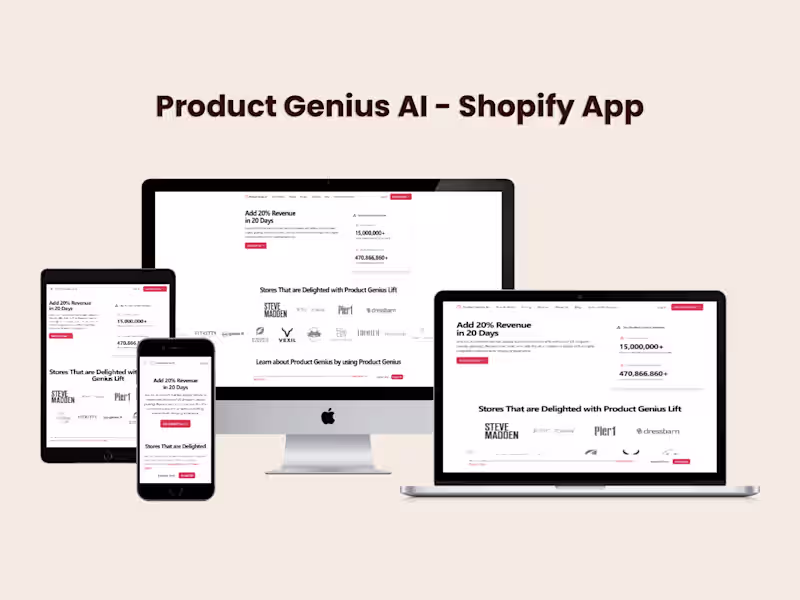 Cover image for AI Personalization Engine & Merchant