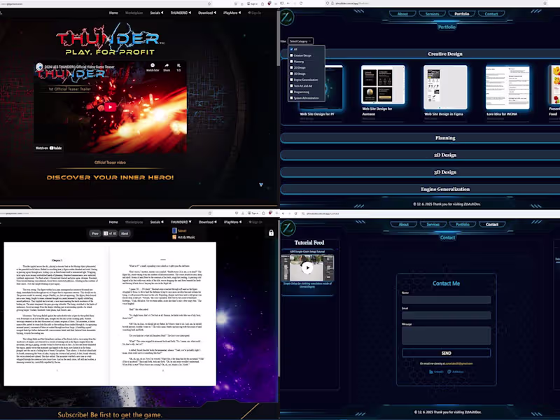 Cover image for Web Design and Development