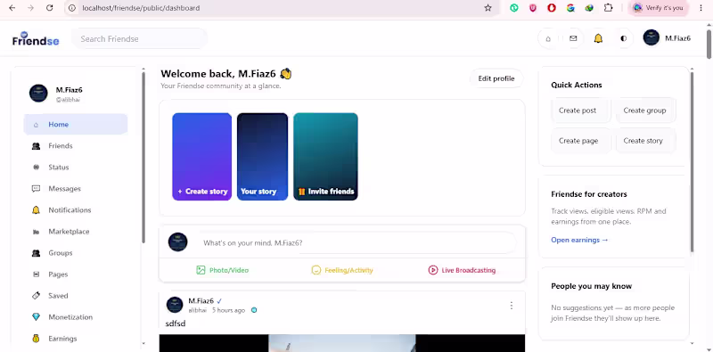 Cover image for Custom Social Networking Platform