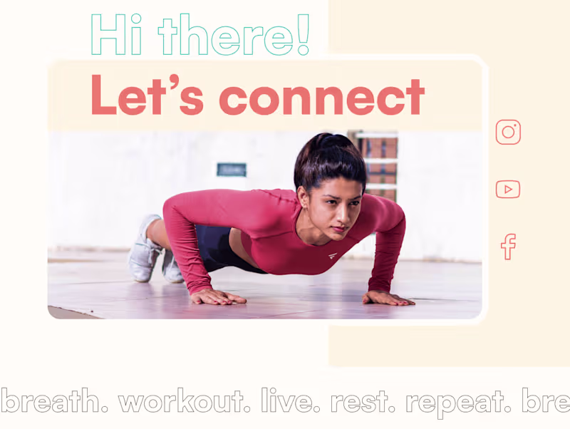 Cover image for Design and develop a site for an online fitness coach