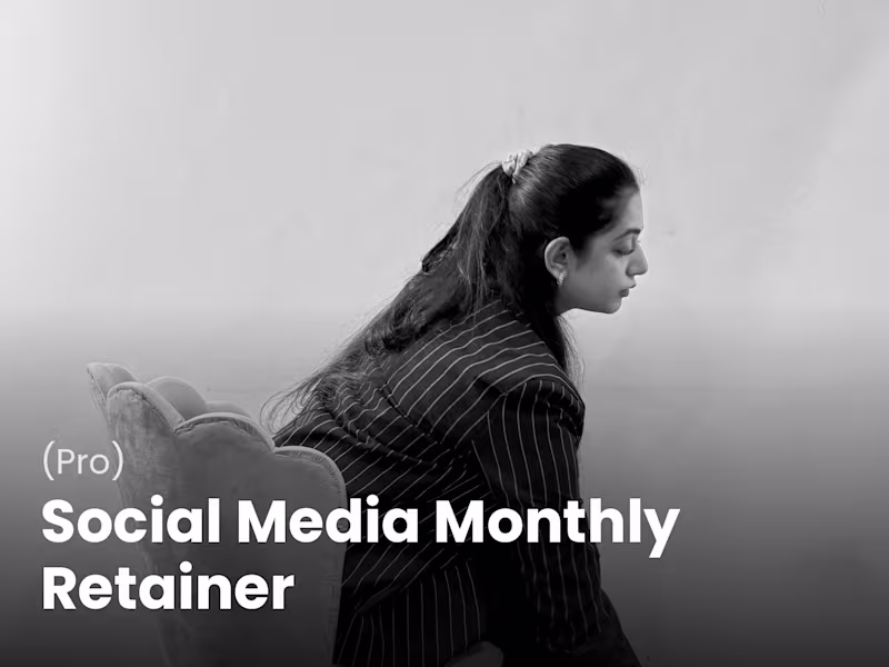 Cover image for (Pro) Social Media Monthly Retainer