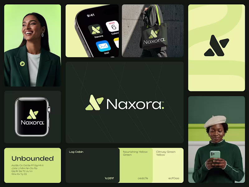 Cover image for Naxora Brand Identity Design