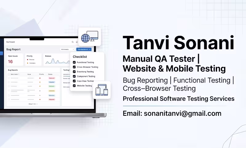 Cover image for Manual QA Testing for Websites & Mobile Apps