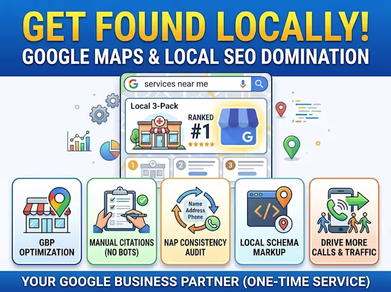 Cover image for Google Business Profile (GMB) Optimization & Local SEO
