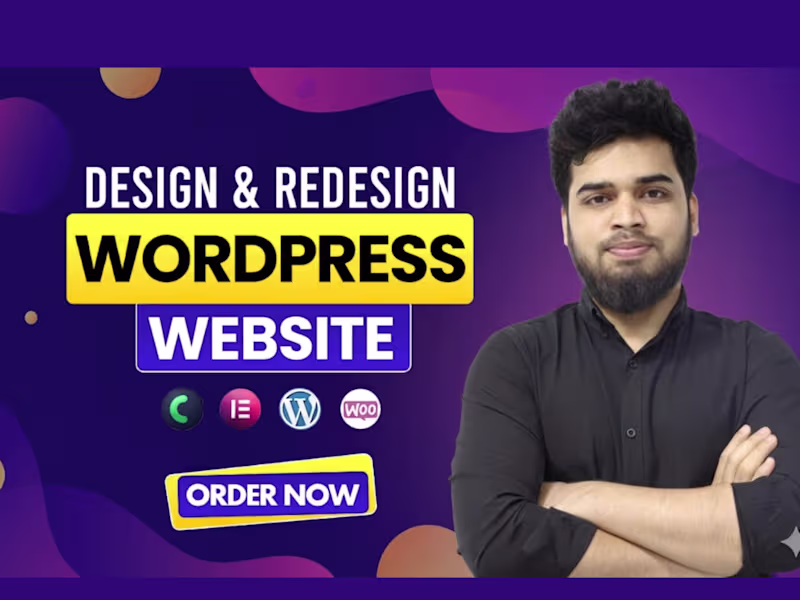 Cover image for WordPress Website Design And Redesign 