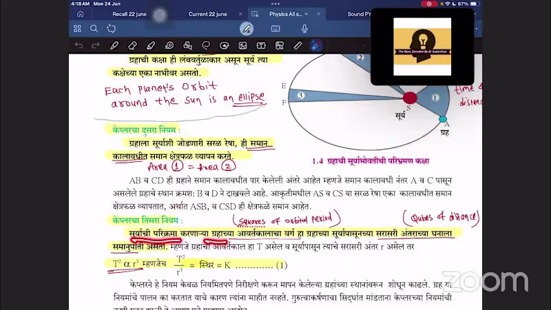 Cover image for Physics Lecture 01 | गुरुत्वाकर्षण {Gravitation} | Swayam Marat…