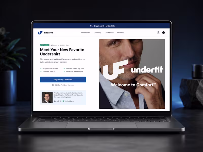 Cover image for UnderFit needed a custom WooCommerce