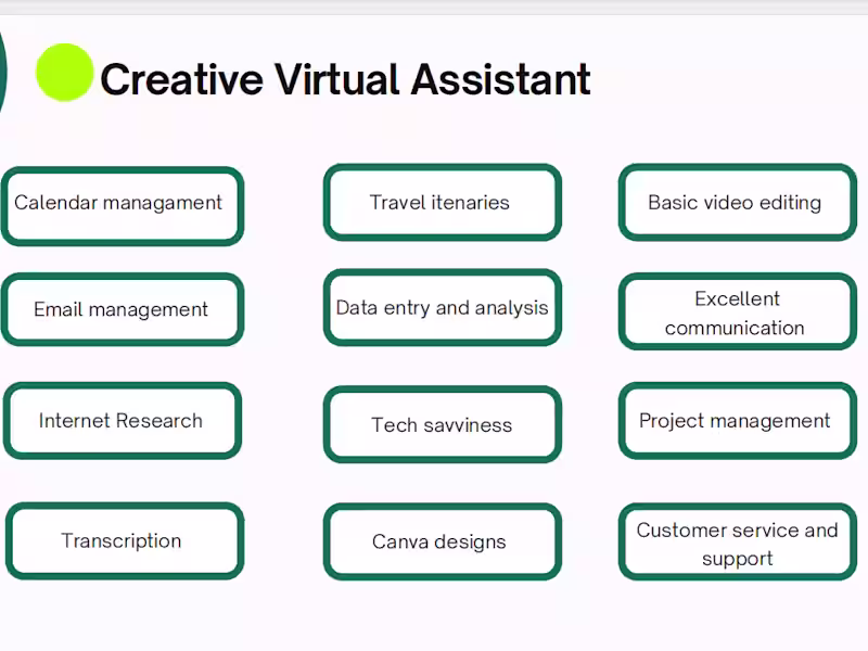 Cover image for Administrative Virtual Assistant 