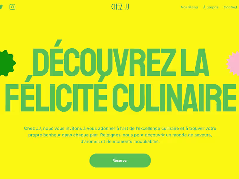 Cover image for Chez JJ