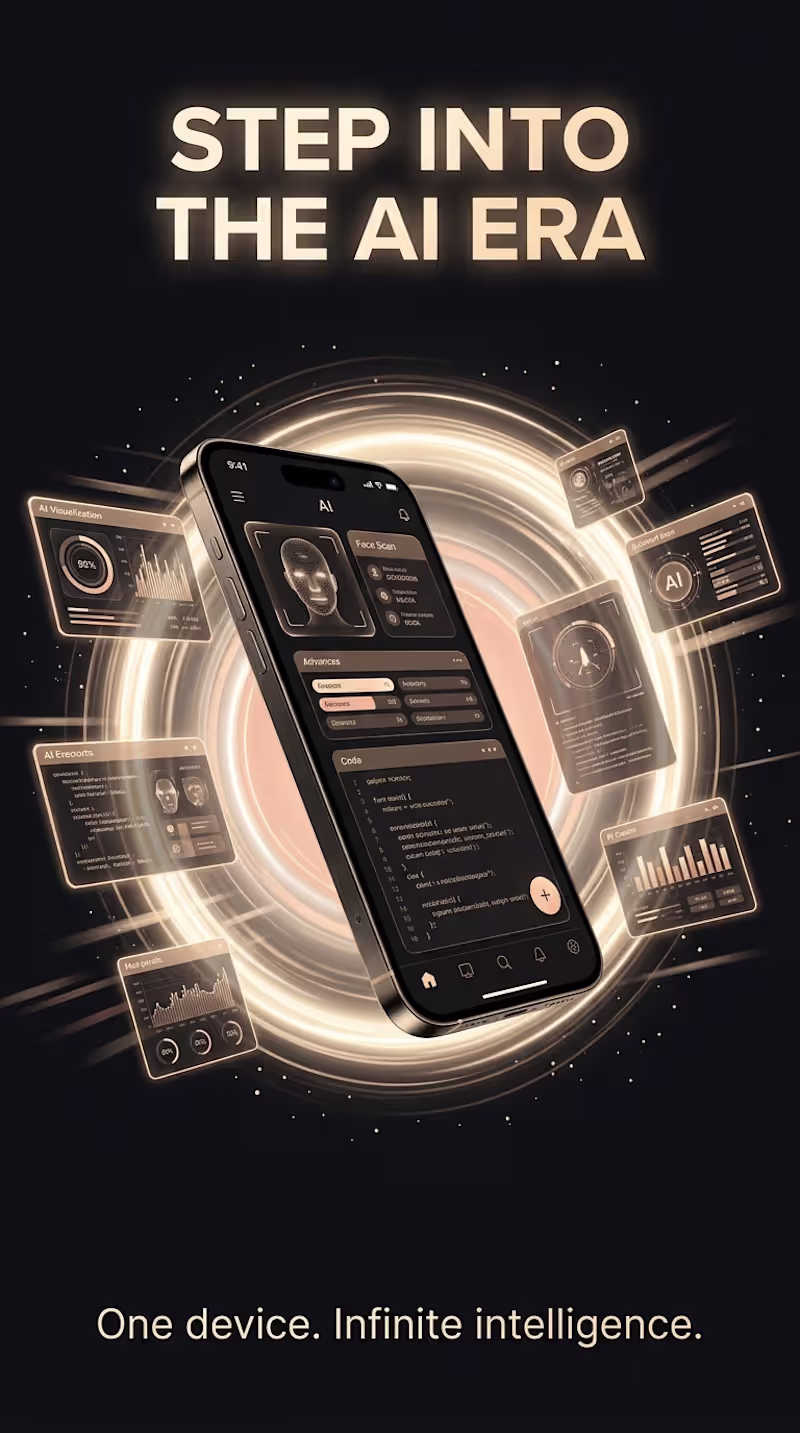 Cover image for AI MOBILE EXPERIENCE — Designing
