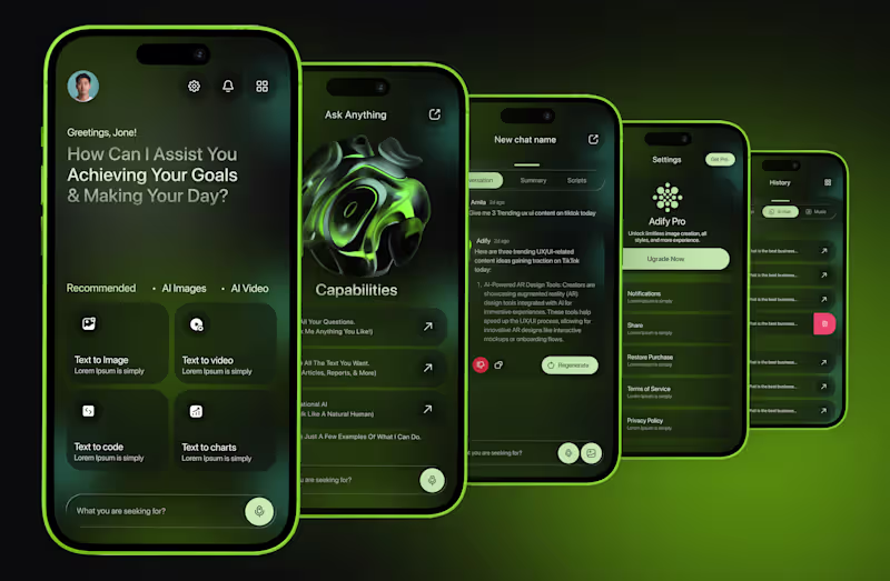 Cover image for Adify – AI Chatbot Mobile
