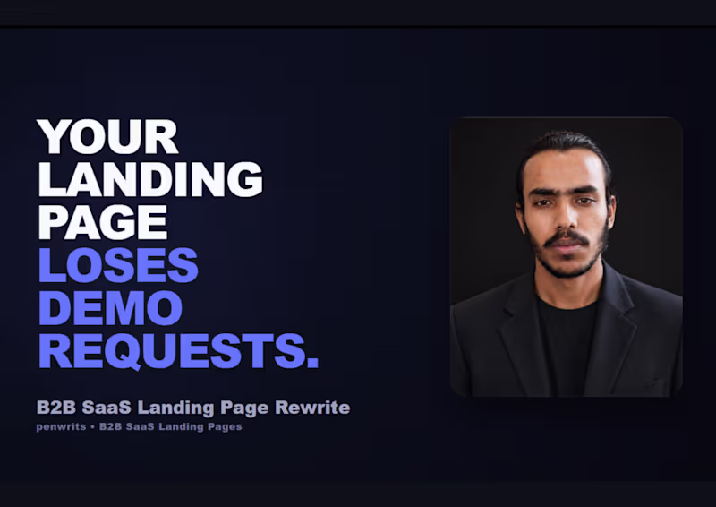 Cover image for B2B SaaS Homepage & Landing Page Messaging