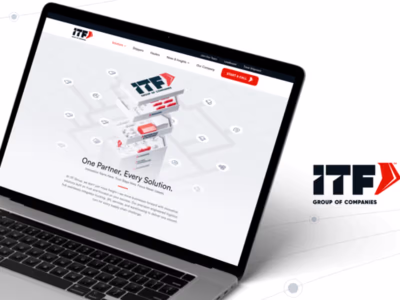 Cover image for ITF Group Rebranding Project