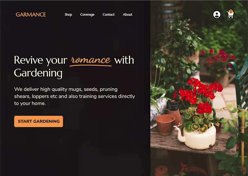 Cover image for Garmance - UI Design for