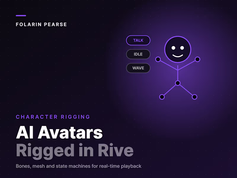 Cover image for Rive Character & AI Avatar Rigging