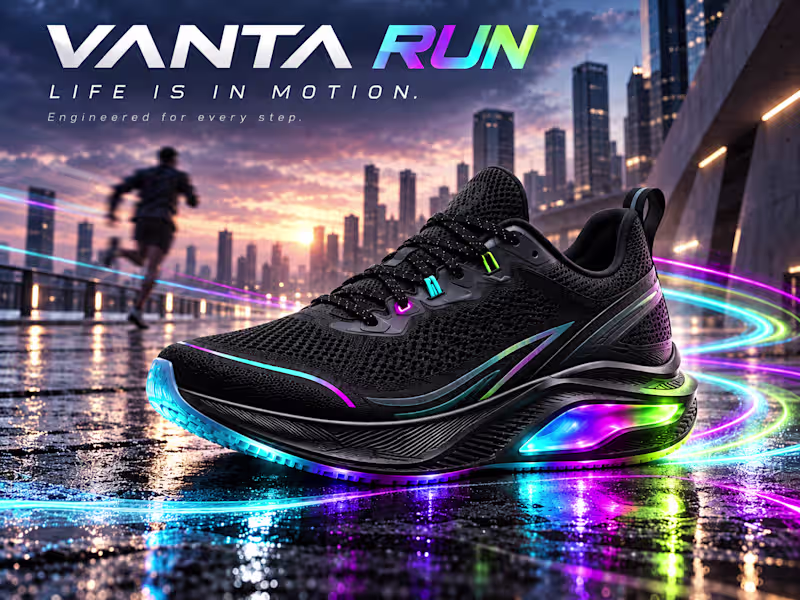 Cover image for VANTA RUN — AI Sneaker