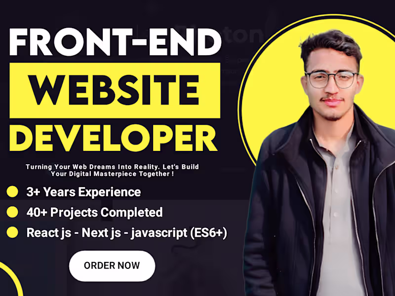 Cover image for Website, Web Applications Development