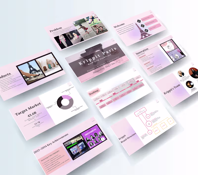 Cover image for Elegant, investor-ready 𝒑𝒊𝒕𝒄𝒉 𝒅𝒆𝒄𝒌 for Krippit