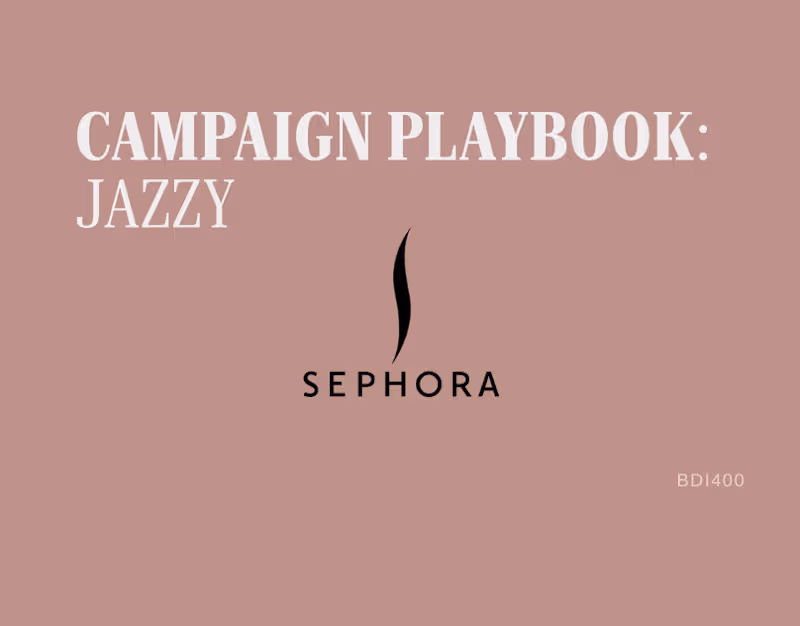 Cover image for Sephora Campaign