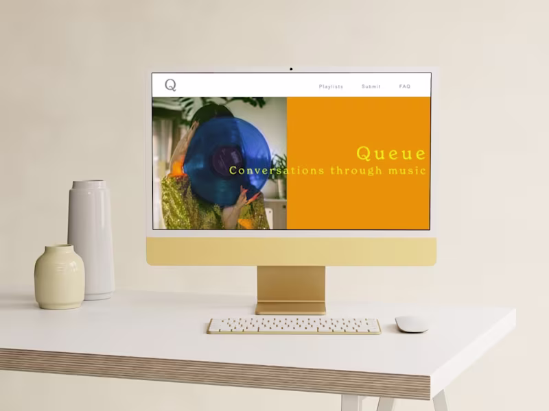 Cover image for Queue: A Playlist Collaboration Project