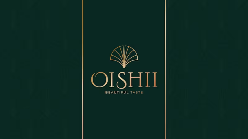 Cover image for OISHII, Luxury Chocolate, Branding and Visual Identity