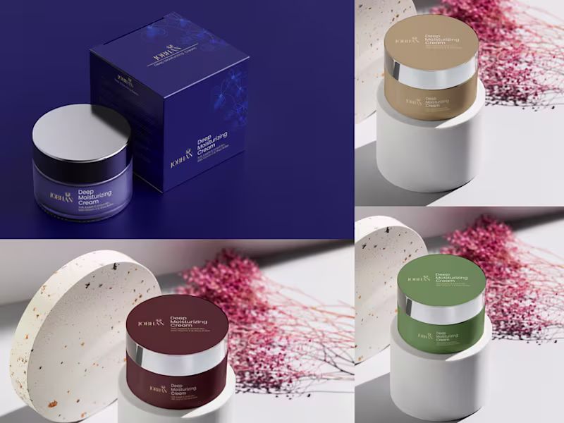 Cover image for JOHBAN Deep Moisturizing Cream: Packaging Transformation