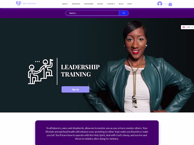 Cover image for Jivel Tousand Website Redesign