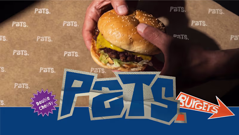 Cover image for Pats. Smashed Burgers – Brand