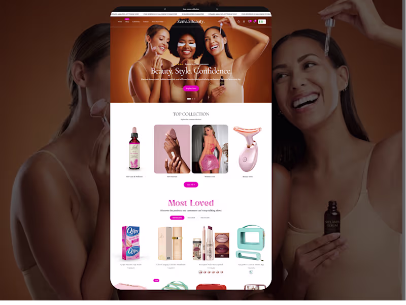 Cover image for Shopify Beauty Brand Design & Strategy Case Study