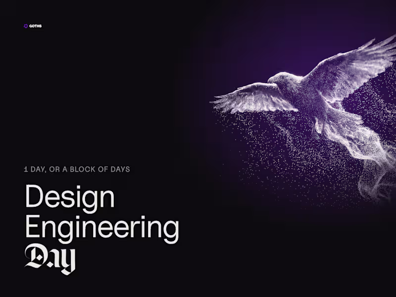 Cover image for Design Engineering Day