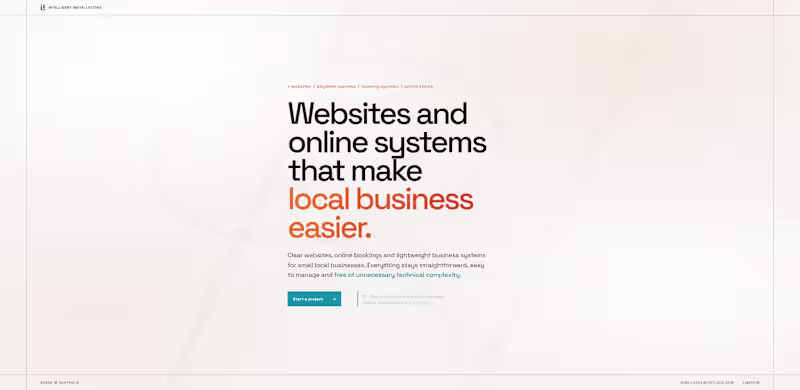 Cover image for Small-Business Website Build & Handover