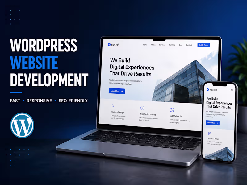 Cover image for WordPress Website Development