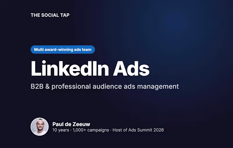 Cover image for LinkedIn Ads Management