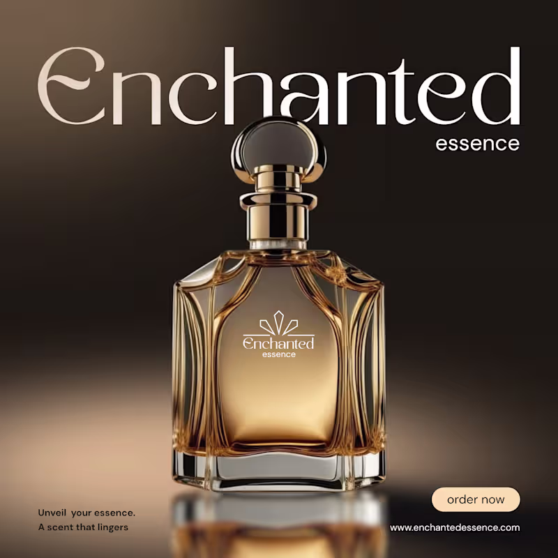 Cover image for Enchanted Essence Perfume Poster