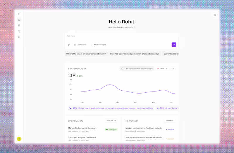 Cover image for UI exploration for a consumer