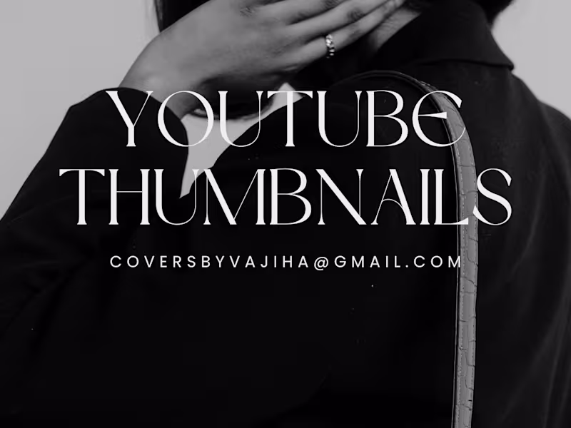 Cover image for 𖦆—Youtube Thumbnails