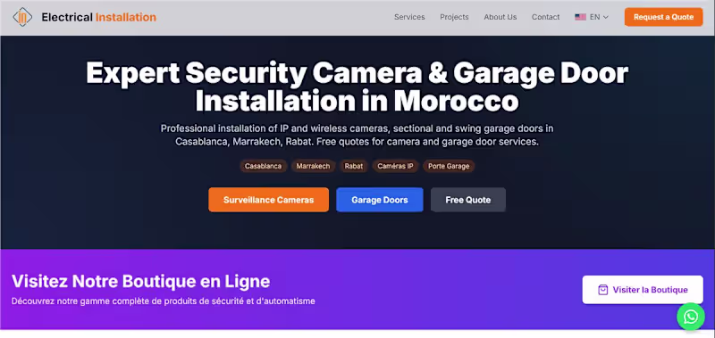 Cover image for Electrical Installation Morocco – Business