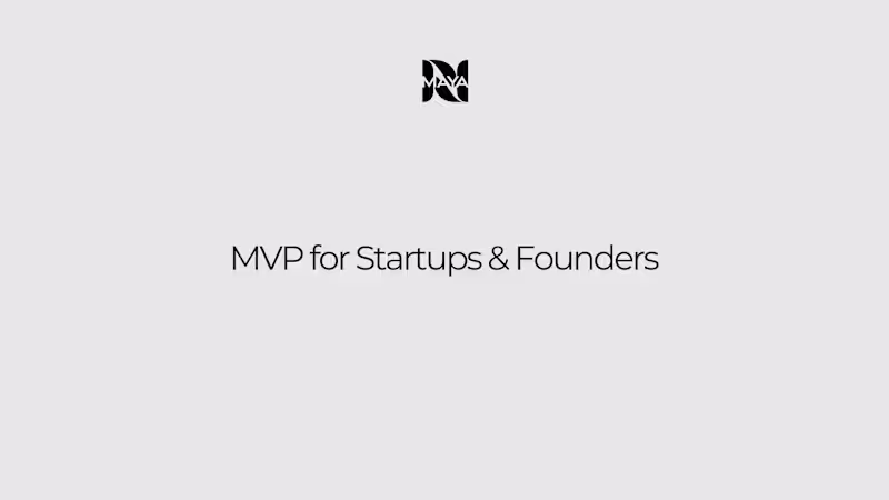 Cover image for MVP for Startups