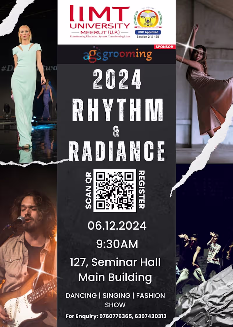 Cover image for Rhythm and Radiance Poster