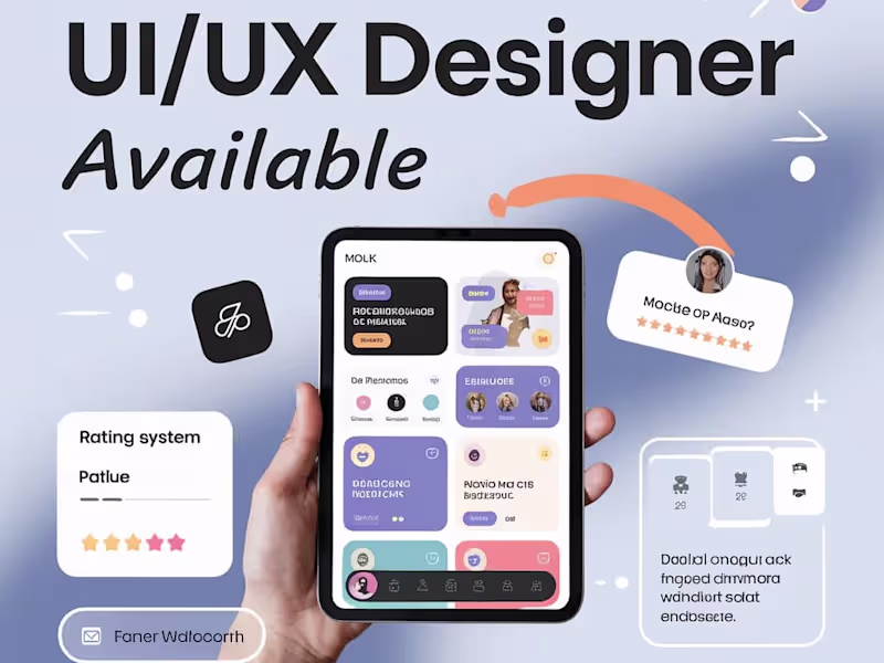 Cover image for Mobile and Website UI/UX Design