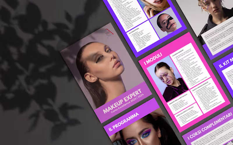 Cover image for Makeup Course Brochure