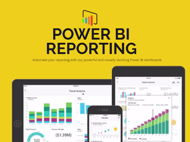 Cover image for Convert your manual reports into Power Bi Dashbords